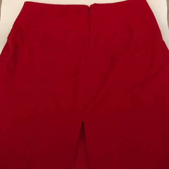 Express- Red Pencil Skirt - mini - Picture 2 of 2
